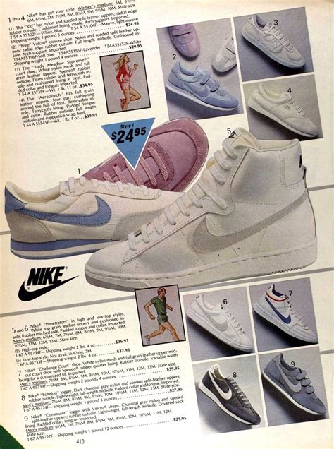 hoge nike schoenen 1983|Vintage 1980s Nike shoes, from regular retro sneakers to classic .